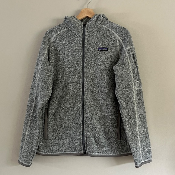 Patagonia - Better Sweater with Hood, Gray, Women's Size Large - Picture 1 of 5